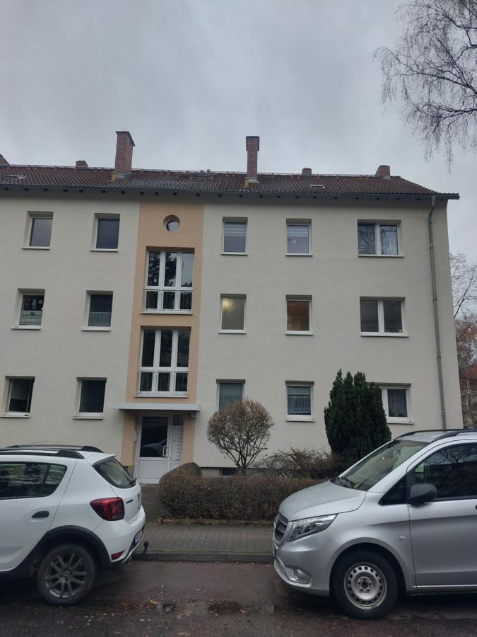 Helles Modern Eingerichtetes Apartment Halle  Exteriér fotografie