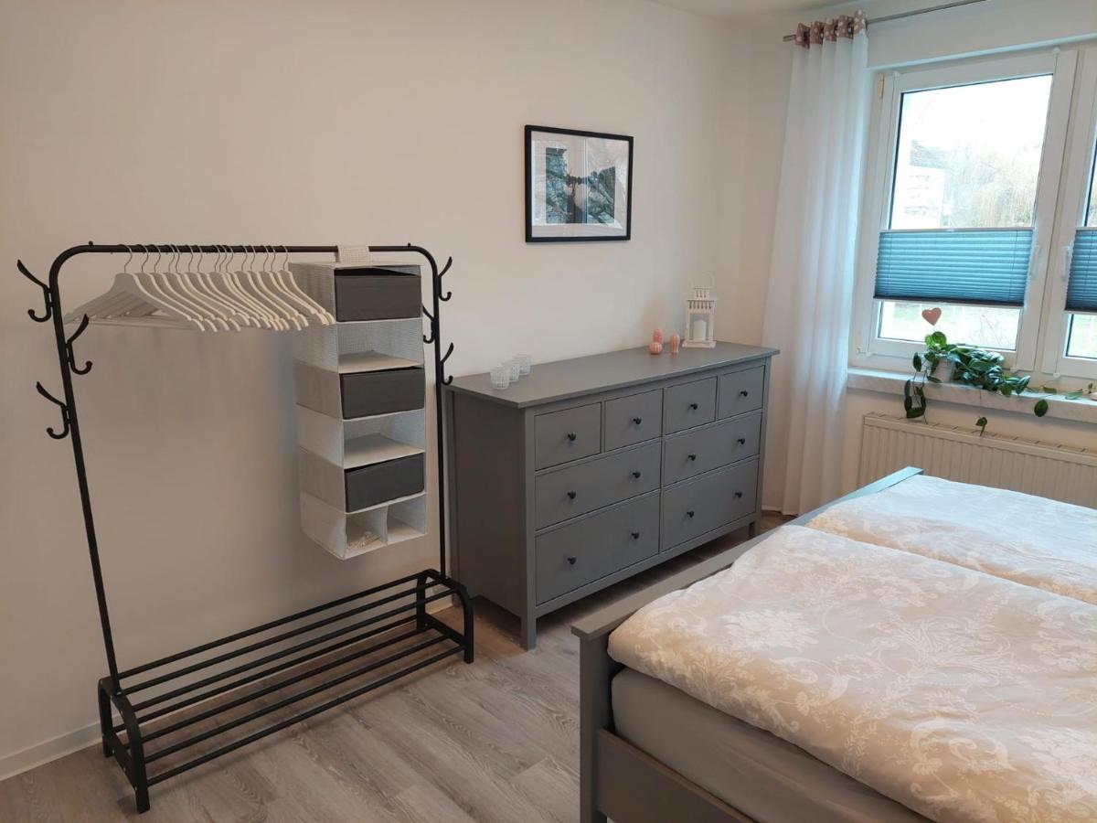 Helles Modern Eingerichtetes Apartment Halle  Exteriér fotografie